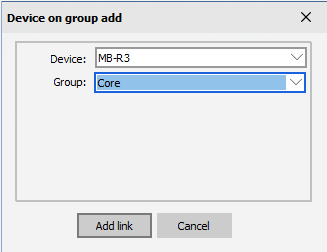 Device to group